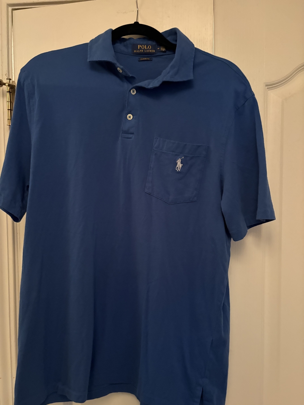 Polo by Ralph Lauren Short-Sleeve Pocket Polo - Royal Blue